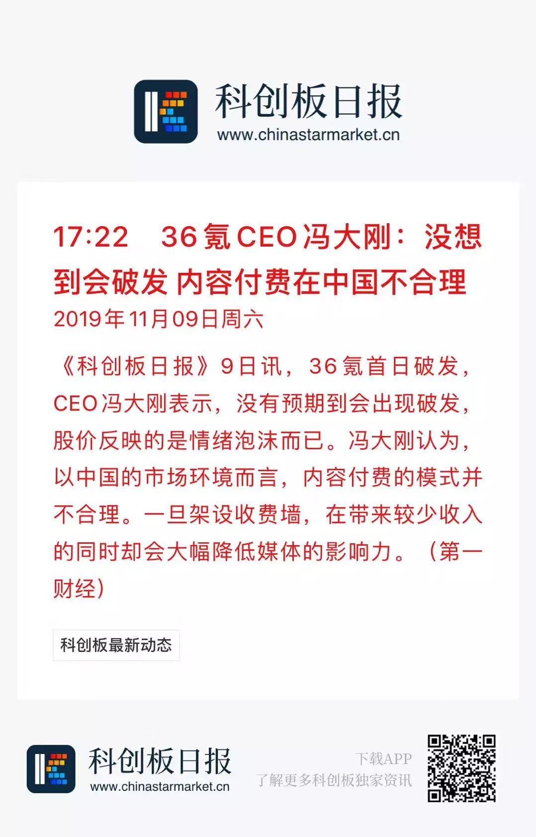 36氪上市的感想